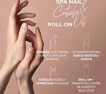 SPA Nail & Cuticle Oil Roll On – Blueberry 9ml - Zagreb