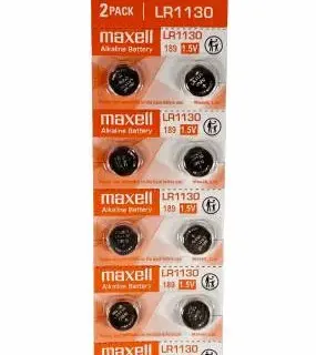 Maxell alk. dugm. baterija LR1130,10kom, 5x2 - cover