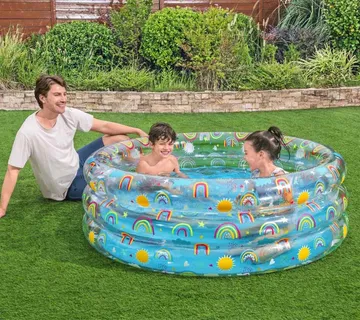 Bazen na napuhavanje Transparent 150 53cm BESTWAY - cover