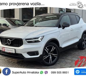 Volvo XC40 T4 Aut. 2WD R Design 190 KS, LED+360°+4xGR SJED+VIRT - cover