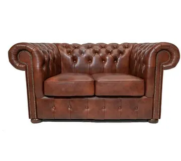 Chesterfield Dvosjed Class Leather | 2-sjedišta | Cloudy Brown Old - cover
