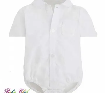 Body košulja bijela kratki rukav - vel. 86 - cover