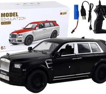 Auto na daljinsko upravljanje R/C 1:20 remote - crni - cover