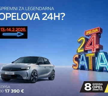 Opel Corsa Edition 1.2 turbo benzinski motor MT6 100 KS - cover