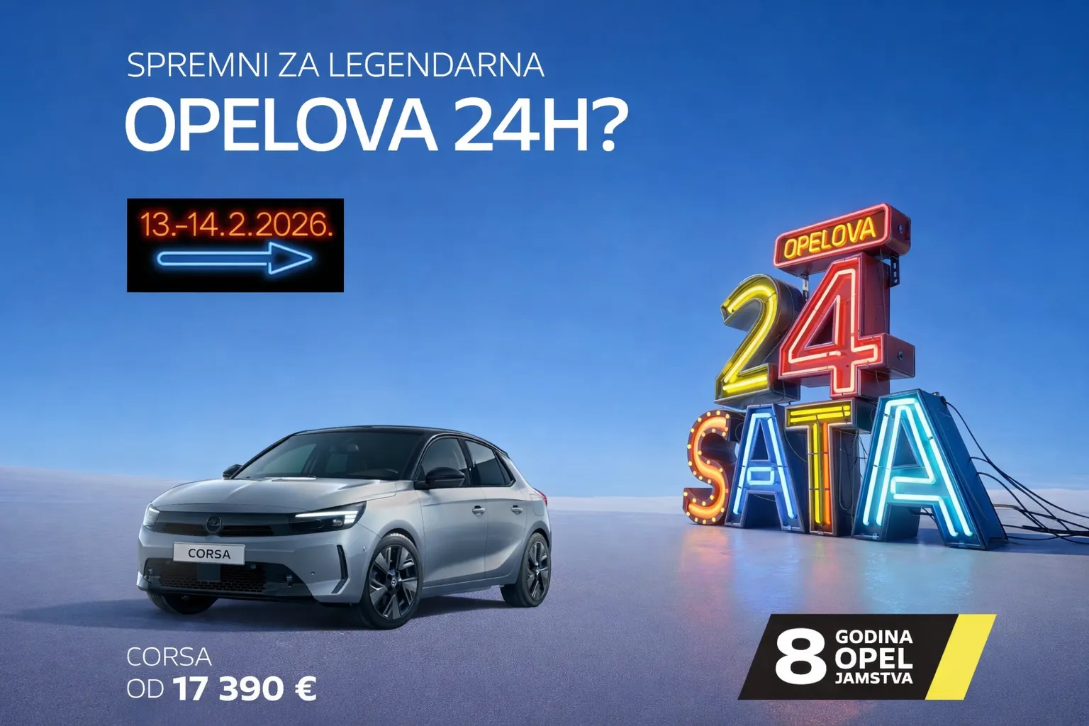 Opel Corsa Edition 1.2 turbo benzinski motor MT6 100 KS - cover