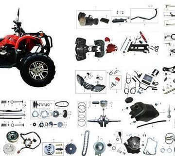 Quad dijelovi - Dijelovi za Quadove Atv Utv - cover