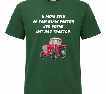Majica za poljoprivrednika -IMT 542 traktor - cover