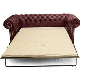 Chesterfield Trosjed Ležaj Class Leather | 3-sjedišta - cover