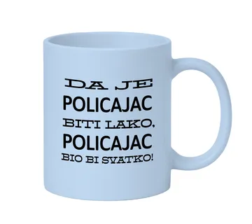 Šalica da je policajac biti lako - cover
