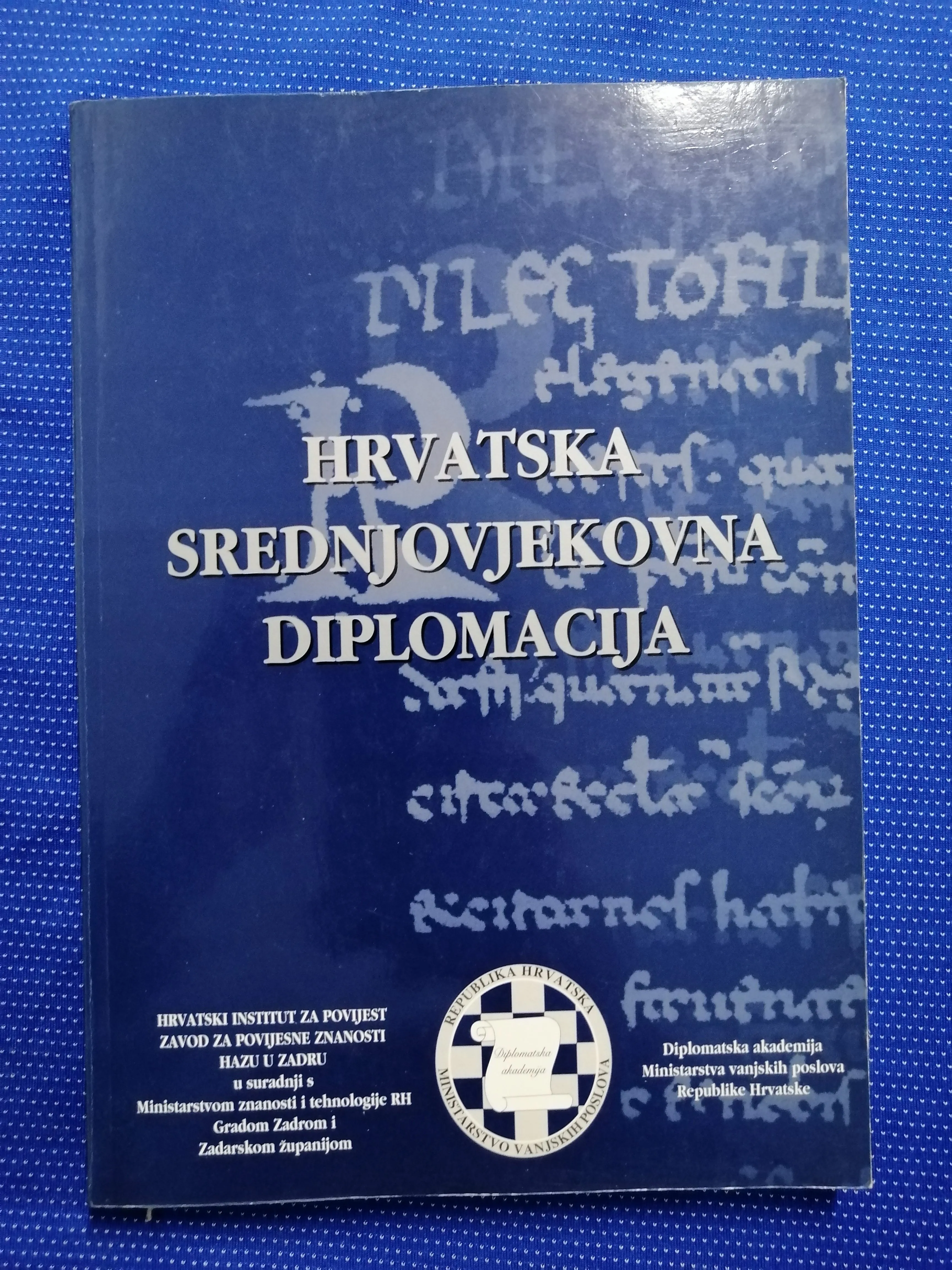 Hrvatska srednjovjekovna diplomacija - cover