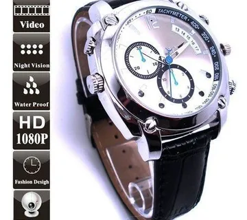 1080P kamera u muškom satu + noćno snimanje + 16GB memorije - cover