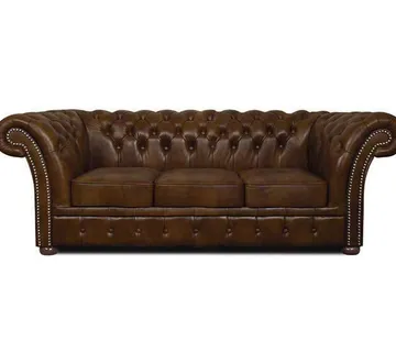 Chesterfield Trosjed Winfield Basic Leather | 3-sjedišta - cover