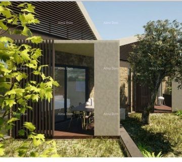 Prodaje se građevinsko zemljište sa ruševnom kućicom Labin, s pogled - cover