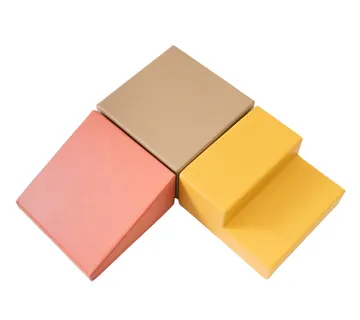 Soft Play 3 Foam Block Set - Pastel Pink Mini Climbie - cover