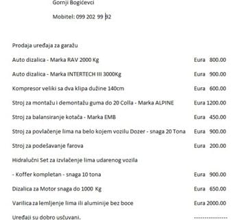 Prodaja uređaja za garažu  - cover