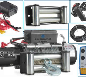 Električno vitlo 12V 12000LB NOVO RAČUN GARANCIJA DOSTAVA !! - cover