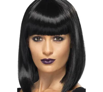 Perika crna sa šiškama R'N'B - cover