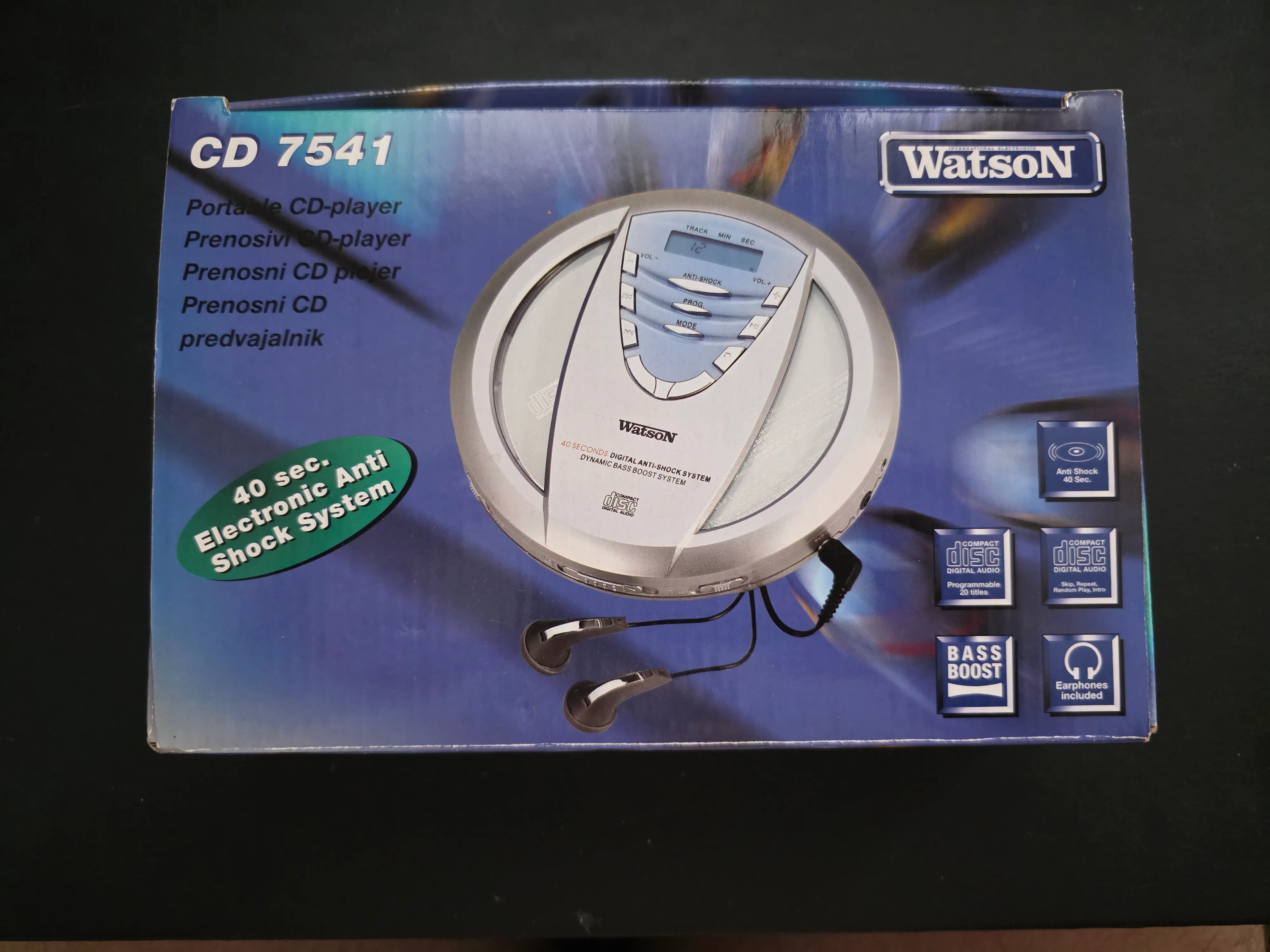 Discman Watson CD 7541 - cover
