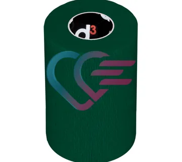 ZAVOJ KOHEZIVNI 10cm x 5m, TAMNO ZELENI - cover