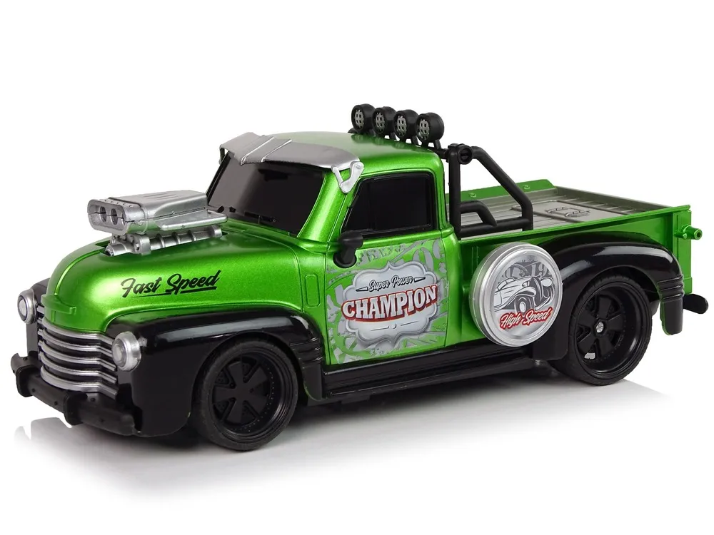 Auto na daljinsko upravljanje  1:18 Pick-up  - Pick-up - zeleni - cover