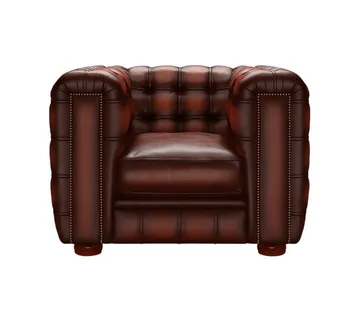 Chesterfield Royal Kingsley Fotelja | 1-sjedište | Antique Chestnut - cover