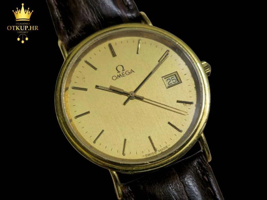 MUŠKI RUČNI SAT OMEGA DE VILLE 18K / R1, RATE! - cover
