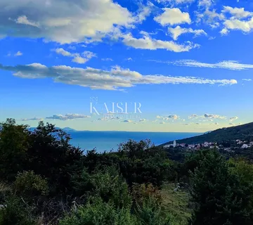 Mošćenička Draga - građevinsko zemljište s prekrasnim pogledom na more, 5.500 m2 - cover
