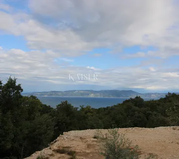 Istra, Rabac - zemljište s impresivnim pogledom, 1.015 m2 - cover