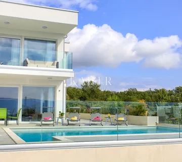 Otok Krk, okolica- moderan apartman 78m2 s bazenom - cover