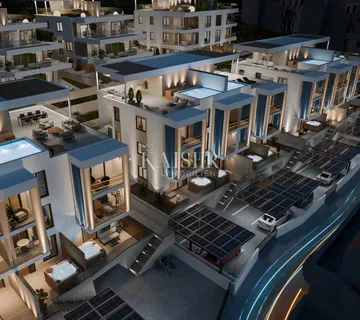 Trogir, Čiovo - luksuzni apartman s vrtom pored mora, 61,30m2 - Žedno, Trogir