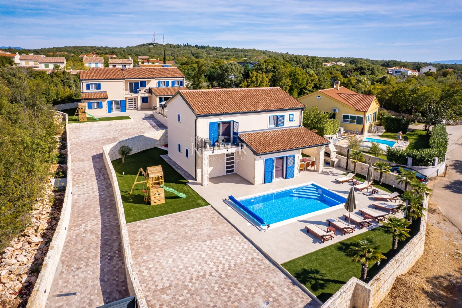 Otok Krk, Dobrinj - luksuzna villa 185m2 - cover