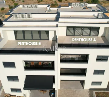 Šibenik, Žaborić - Ekskluzivni penthouse s panoramskom krovnom terasom A - Žaborić, Šibenik