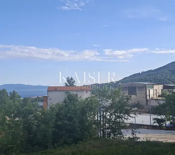 Matulji, Jušići- Građevinsko zemljište sa djelomičnim pogledom - Jušići, Matulji