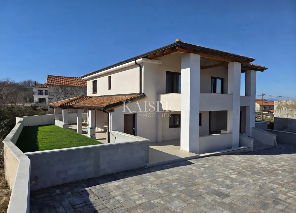 Otok Krk, Dobrinj okolica - ekskluzivna villa sa bazenom, 210m2 - cover