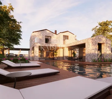 Otok Krk, Krk - moderna villa II sa panoramskim pogledom na more