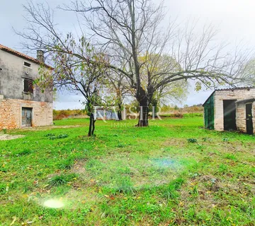 Istra - Višnjan, tri kamene kuće i zemljište 20.000 m2