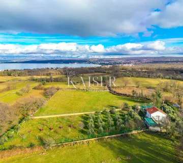 Otok Krk, Malinska - kuća s maslinikom i pogledom na more - cover