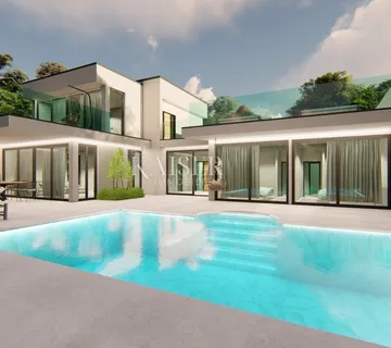 Istra - Svetvinčenat, luksuzna vila pogled more - cover