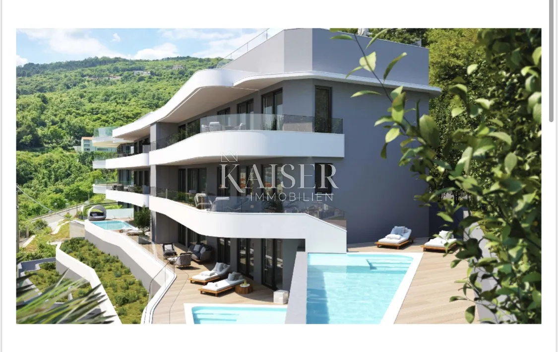 Opatija - 158 m2, terasa, pogled na more - cover