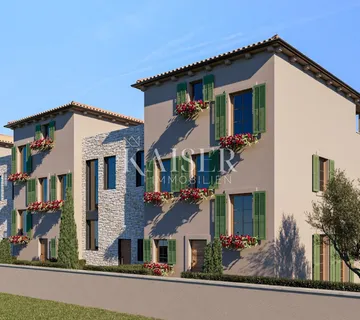 Istra - Poreč, moderna kuća u nizu sa kamenim elementima - cover