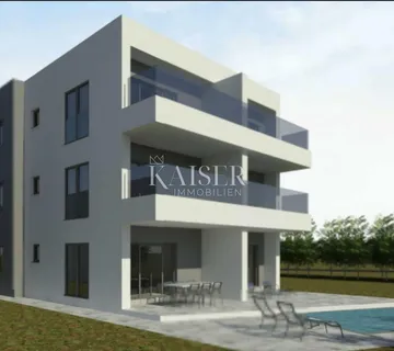 Povljana, Pag - Apartman s krovnom terasom i pogledom na more
