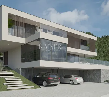 Istra, Rabac- luksuzna vila s bazenom 245,95m2 - Rabac, Labin