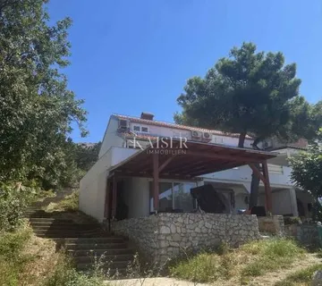 Otok Cres - Zaglav - Kuća 117 m2 s pogledom na more - Miholašćica, Cres