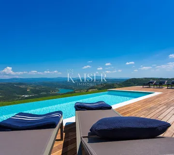 Istra, Motovun - luksuzna vila s panoramskim pogledom