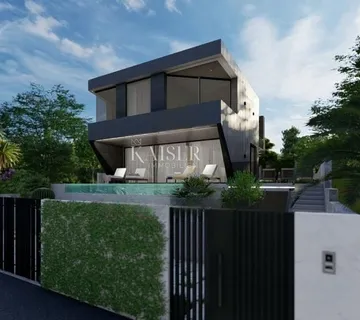 Otok Krk, Njivice - ekskluzivna villa 50m od mora - Njivice, Omišalj