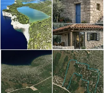 Dugi otok, Sali- Kamena kuća u parku prirode Telašćica