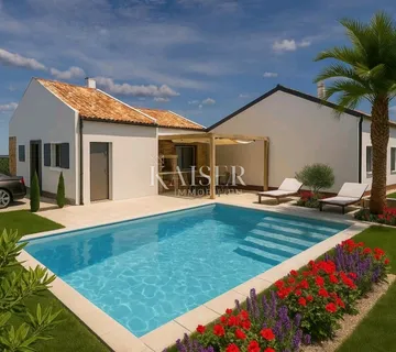 Istra, kaštelir- moderna kuća s tri spavaće sobe - cover