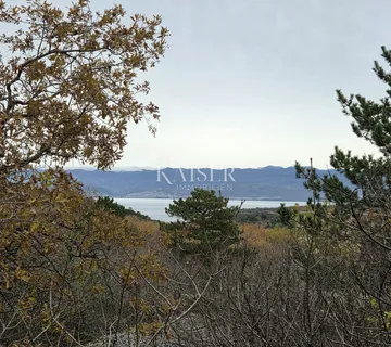 Krk, Vrbnik - građevinsko zemljište 2700m2, pogled more - cover