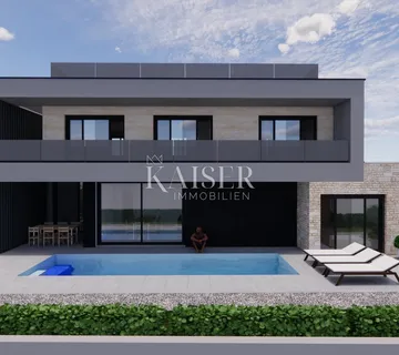 Istra, Poreč, moderna vila u izgradnji - cover