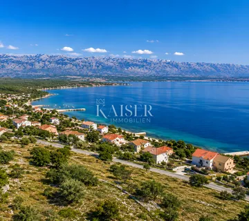 Zadar, Ljubač - građevinsko zemljište 1.624 m² na odličnoj lokaciji 100 m od mora - Ljubač, Ražanac